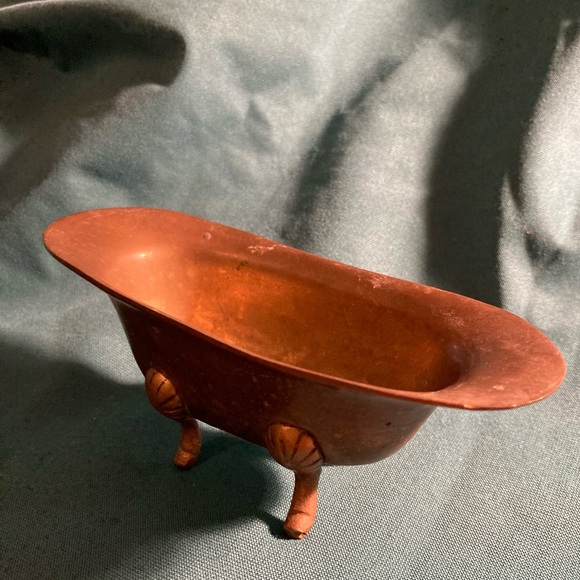 Vintage Eclectic Brass India Bathtub Figure - Decor - Picture 7 of 11